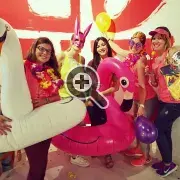 Jugadoras en After-Party escape room