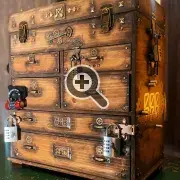 Steampunk Box escape room portátil de Lock-Clock